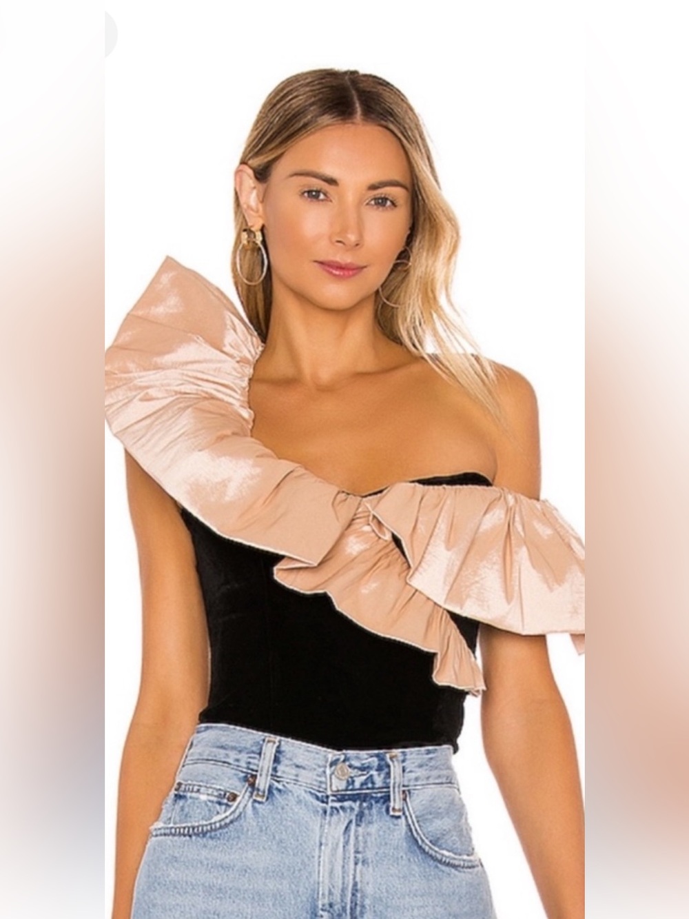 LPA Alexis Top XXS Black Nude